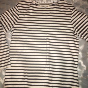 MEN’S Blue and white striped shirt